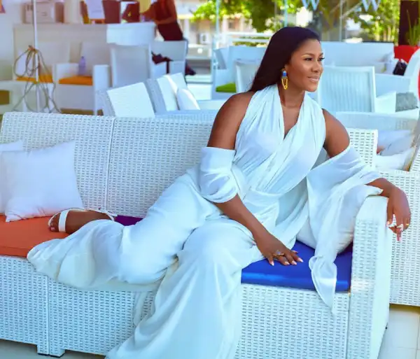 Actress Stephanie Okereke Linus Looks Enchanting In White (Photo)